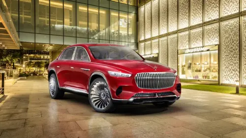 La concept car Mercedes-Maybach è elettrica, ultra lussuosa e pronta per l'ora del tè