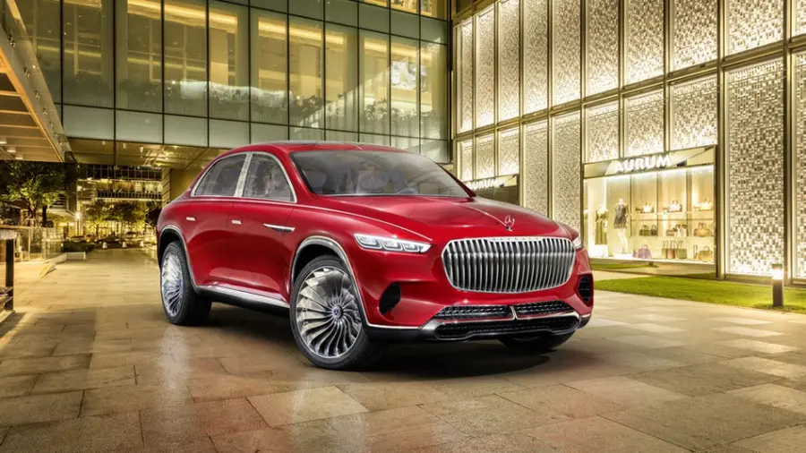 La concept car Mercedes-Maybach è elettrica, ultra lussuosa e pronta per l'ora del tè